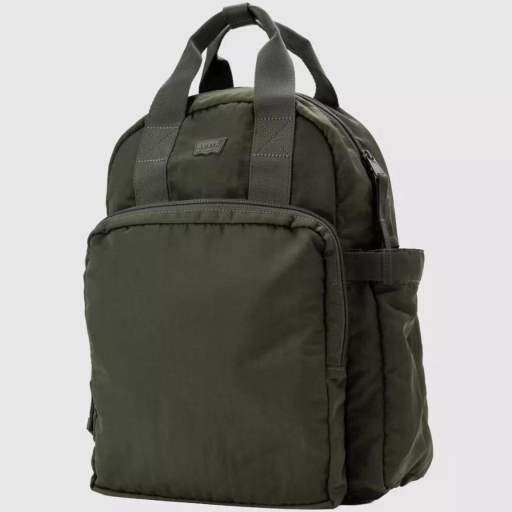 Levi's Army Green L-pack Round Backpack/NWT